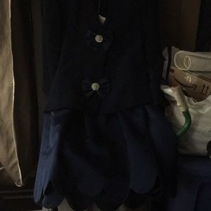 2 piece formal jacket and skirt, custom made
